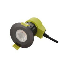 DL200038  Bazi 10W Dimmable LED Downlight 800lm 38° 4000K IP65